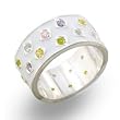 Women's Classic Line Multicolor Cubic Zirconia Ring, Size: 5-10 Sterling Silver .925 Women's Classic Line Multicolor Cubic Zirconia Ring, Size: 5-10 Sterling Silver .925