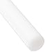 Acetal Copolymer Round Rod, Opaque White, Meets ASTM D6100, 1