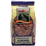 NOW Foods, Almonds Roasted & Salted - 1 lb by Now Foods