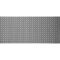 Tegometall Lochwand Rundlochung L 125 H 40 juraweiss