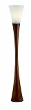 Adesso Espresso Floor Lamp, Walnut