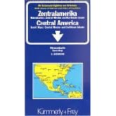 Central America, Mexico, Caribbean (International Road Map)