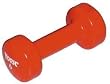 Colored VinylCoated Dumbbells - Pair - 6 lb - Exercise