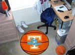 Tennessee Lady Volunteers 29 Round Basketball Mat