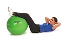 Thera-band Red 55cm Slow Deflate System Pro-Series Anti-Burst Exercise Ball