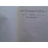 Der Sprach Brockhaus  Deutsches Bilderw�rterbuch f�r jedermannvon "Brockhaus"