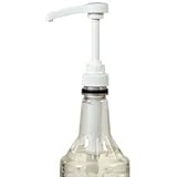 MONIN SYRUP PUMP 1/4 OZ PLASTIC (fits 1 liter bottle)
