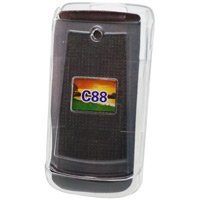Cellet ZTE C88 Transparent Clear Proguard with Detachable Swivel Clip