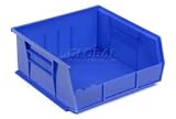 Akro Bins Stacking Bin 16-1/2 X 10-7/8 X 5 Blue. Package of 6