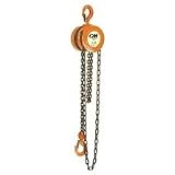 CM COLUMBUS MCKINNON 2202-15-6 1/2 TON SERIES 622 HAND CHAIN HOIST WITH 6' CHAIN - 10' LIFT