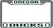 Oregon Ducks Chrome License Plate Frame - SET OF 6 - Sports Merchandise