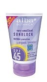 Lavender Sunblock SPF 45 - 4 oz - Lotion