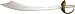 Sword Classic Pirate Jack Cutlass Halloween Costume 31 inch