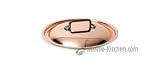14 cm lid for 2.0mm copper cookware - Mauviel