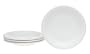 Fiesta 7-1/4-Inch Salad Plates, Set of 4, White
