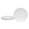Fiesta 7-1/4-Inch Salad Plates, Set of 4, White