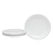Fiesta 7-1/4-Inch Salad Plates, Set of 4, White