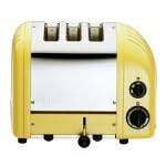 Dualit 3 Slice Combi Canary Yellow Toaster 31206