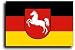 Lower Saxony - German Bundeslander Flags