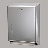 San Jamar T1950XC Mini C-Fold And Multi Fold Type Towel Dispenser, Capacity 150 Fold And 250 MultiFold