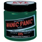 Manic Panic Semi Permanent Hair Dye Enchanted Forest Green