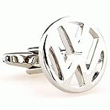 Volkswagen VW Silver Cut Out Auto Car Cuff Links Cufflinks