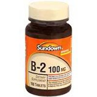 Sundown Vitamin B-2 100 Mg Dietary Supplement