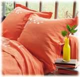 Sylvie Thiriez.- Duvet Cover Set 'Jeu d'ombres' 240/220 cms + 2 pillowcases 50/80 cms (94"x86" + 19"x31") Queen size