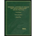 Federal Antitrust Policy, the Law of Competition & Its Practice (4th, 11) by [Hardcover (2011)]
