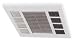 Dayton 2YU39 Heater, Ceiling, Recess Mount, 4/3/2kW
