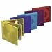 Jewel Cases, Starter Kit, w/ Base and 5 Cases, Assorted (CCS95500)