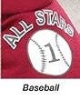 SMALL - BASEBALL - Sports Sweatshirt SMALL - BASEBALL - Sports Sweatshirt