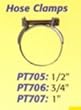 Pt707 1 in. Hose Clamp