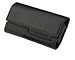 BlackBerry Black Black Leather Horizontal pouch. No belt clip for Blackberry 8310 8320 8320 8800 8830