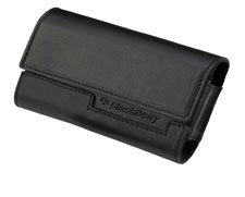 BlackBerry Black Black Leather Horizontal pouch. No belt clip for Blackberry 8310 8320 8320 8800 8830
