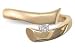 Jewelry : 14KT Yellow Gold 0.12 Total Weight Round Diamond Promise Ring