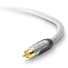 Belkin Pure AV Silver Series - Subwoofer cable - RCA (M) - RCA (M) - 4.6 m - double shielded