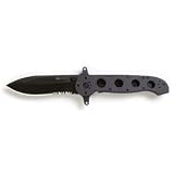 Columbia River Knife and Tool's M21-14SF Special Forces Big Dog Aluminum Deep-Bellied Spear Point Combo Edge Knife