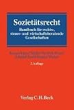 Produkt-Bild: Soziet&auml;tsrecht: Handbuch f&uuml;r rechts-, steuer- und wirtschaftsberatende Gesellschaften