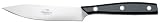 Consigli Chianino 2-Piece Black Metacrylate Handle Steak Knife, 4-1/3-Inch Blade
