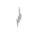 Sterling Silver LIGHTNING BOLT ZAP- ZIG ZAG CHARM