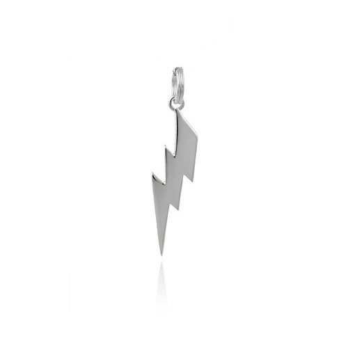 Sterling Silver LIGHTNING BOLT ZAP- ZIG ZAG CHARM
