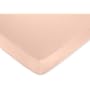 Baby Annabel Fitted Crib Sheet for Baby and Toddler Bedding Sets by JoJo - Solid Peach