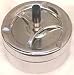 Electroplate Color Turbo Spin Ashtray ~ Large