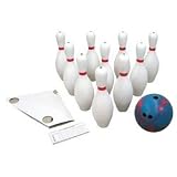 2 1/2 lb. 2-Finger Bowling Ball and 10 Pins Set