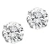 1/2 ct. tw. White Gold, Brilliant Diamond Solitaire Earrings