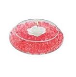 Deco Beads, Crystal Accents Red 14g Retail Packs - Water Storing Gel Beads