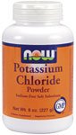 Potassium Chloride by NOW Foods - (730mg - 8 oz. Powder)