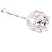 Crystal Medical Plastic Earrings