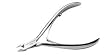 Tweezerman Chrome Plated Cuticle Nipper 1/4 Jaw